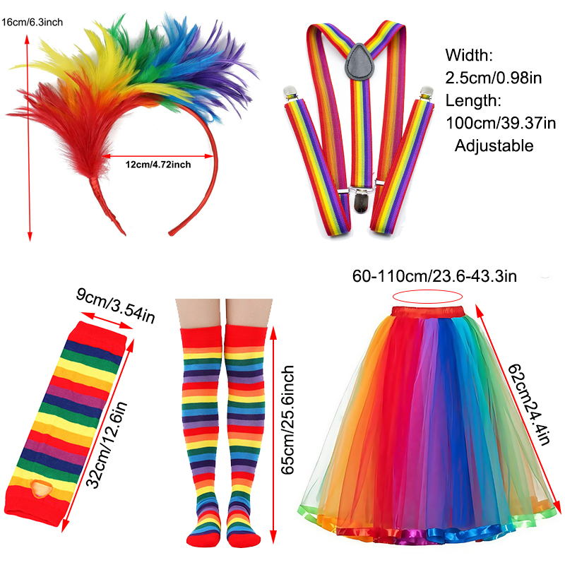 Rainbow Headband Strap Sleeve  - Belted Shirt Dress review and price