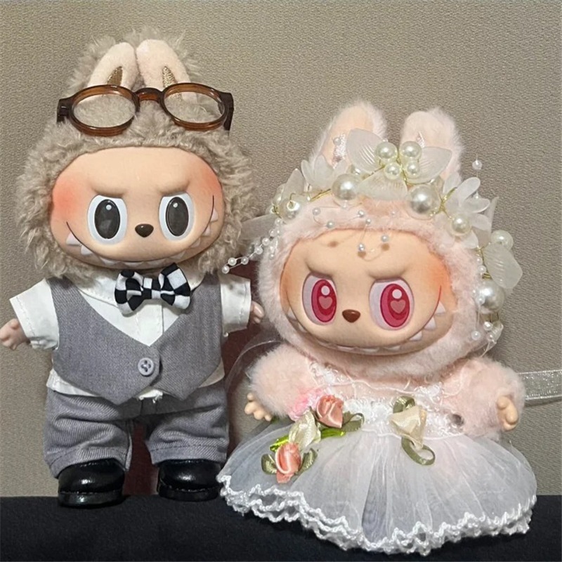15 17cm For Labubu Doll Weddin - Women'S Fashion Kilt review and price