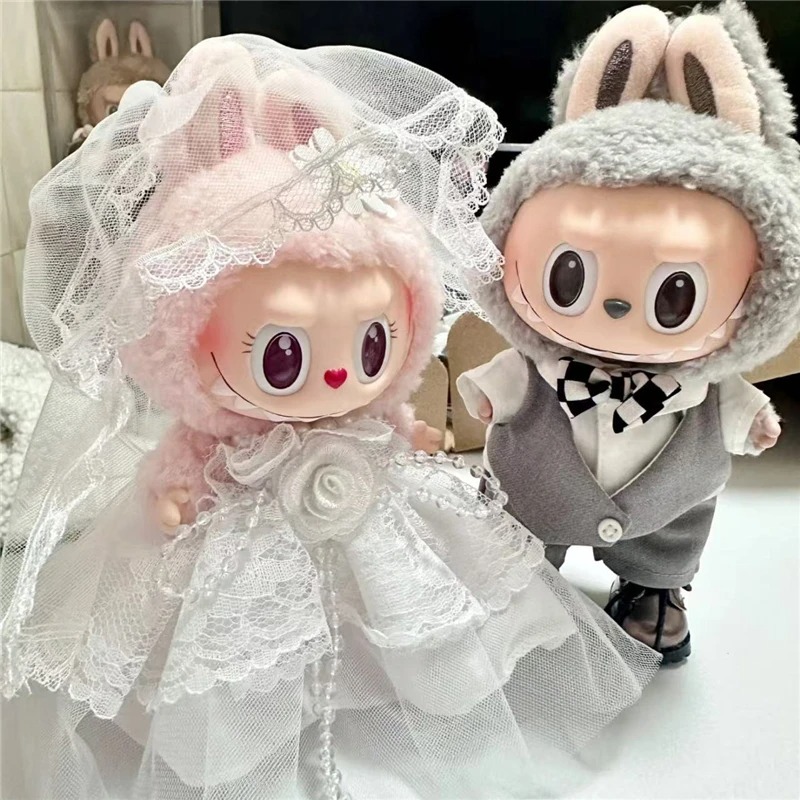 15 17cm For Labubu Doll Weddin - Women'S Fashion Kilt review and price