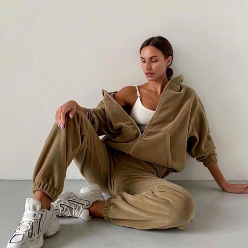Women's Solid Velvet Fabric Tr - Hoodie Women Oversized review and price