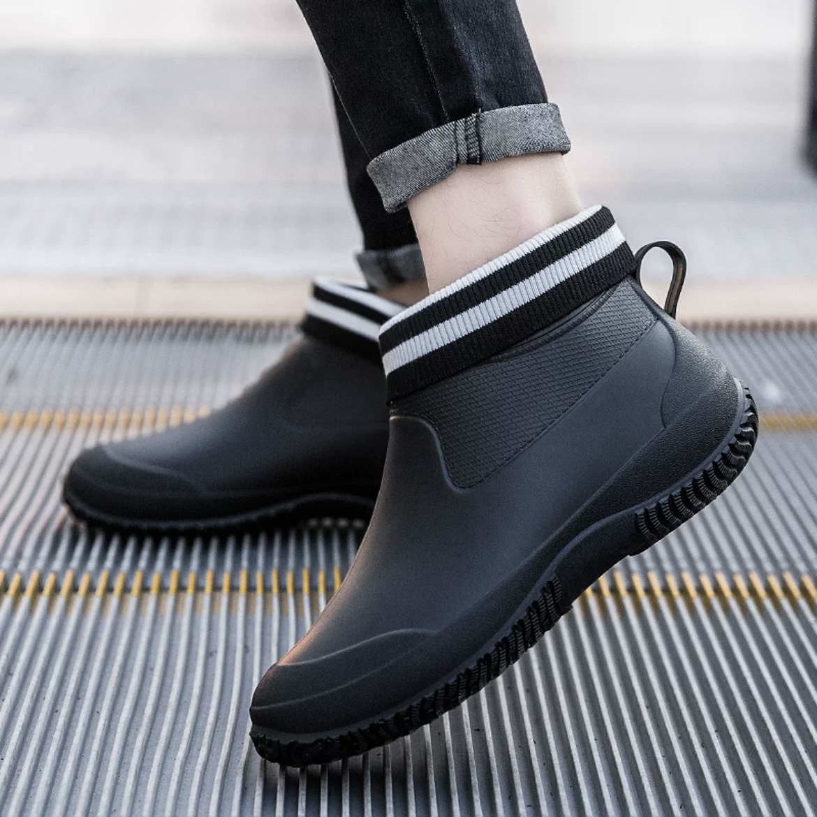 Fashion Couple's Rain Boots Ru - Women'S Fashion Gumboots review and price