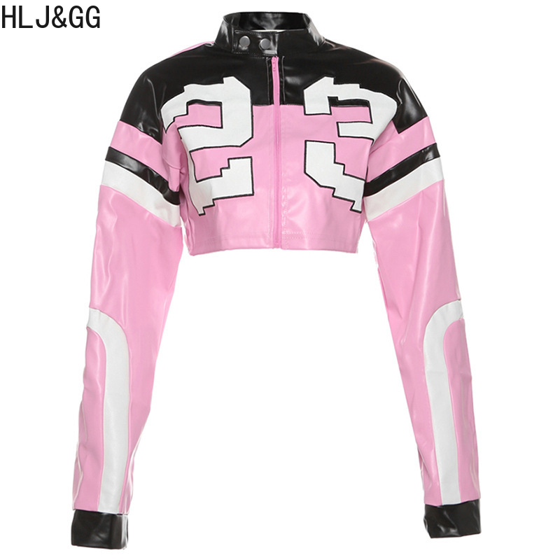 HLJ&GG Fashion Y2K Leather Jac - Women'S Fashion Leather Jacket review and price