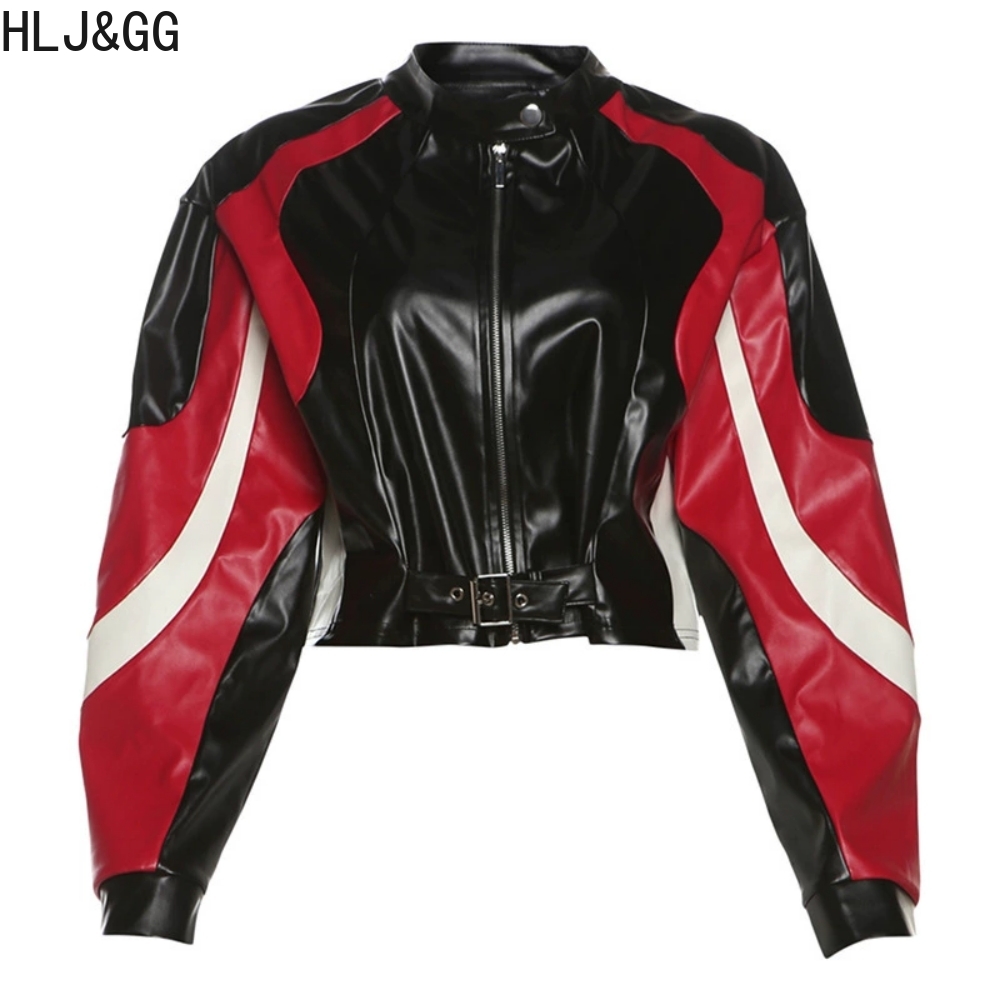 HLJ&GG Fashion Y2K Leather Jac - Women'S Fashion Leather Jacket review and price