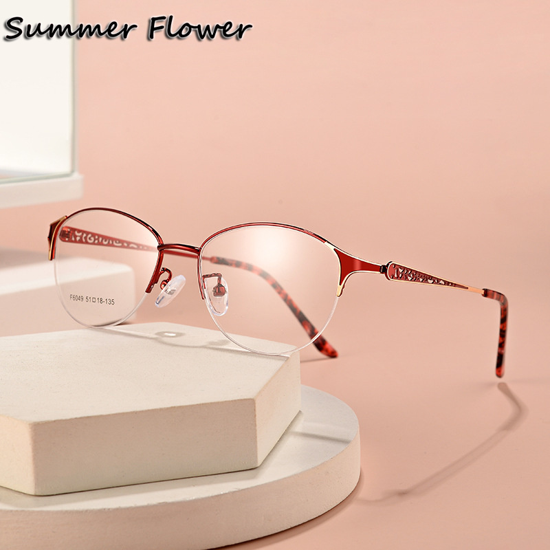 Women Oval Glasses Alloy Optic - Women'S Fashion Glasses With Clear Lenses review and price