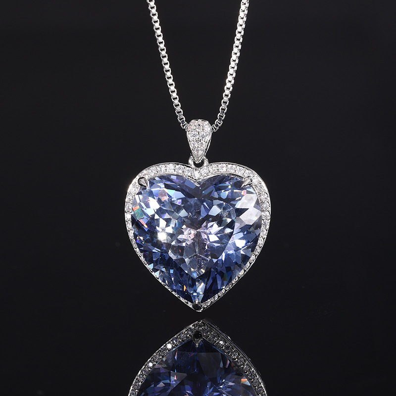 Shiny Cut Heart Pendant Neckla - Women'S Fashion Jewellery review and price