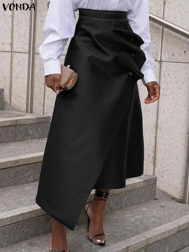 Plus Size Satin Skirts VONDA E - Women'S Fashion Kilt review and price