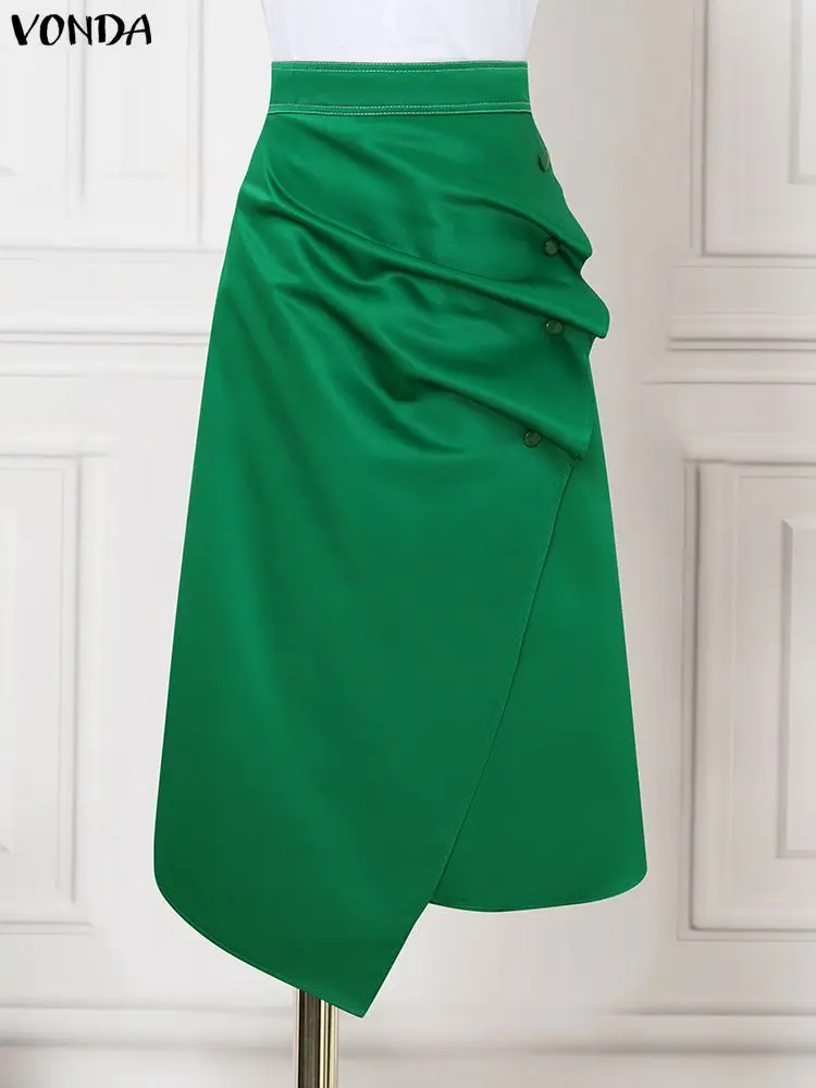 Plus Size Satin Skirts VONDA E - Women'S Fashion Kilt review and price